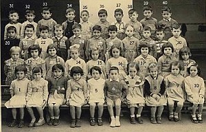 ECOLE PAUL BERT MATERNELLE 1957